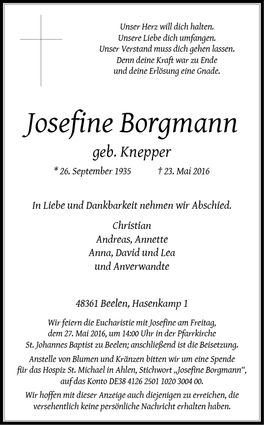 Borgmann, Josefine