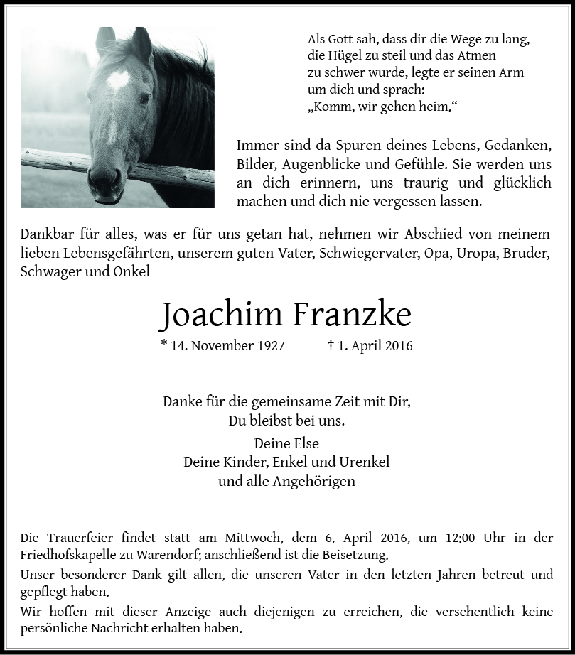 Franzke, Joachim
