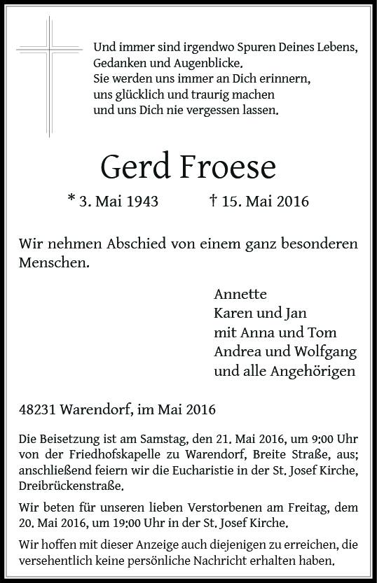 Froese, Gerd