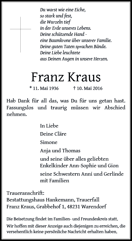 Kraus, Franz