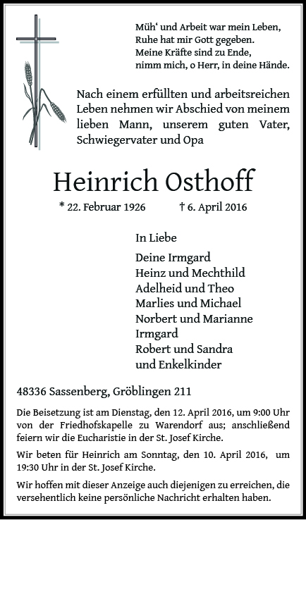 Osthoff, Heinrich