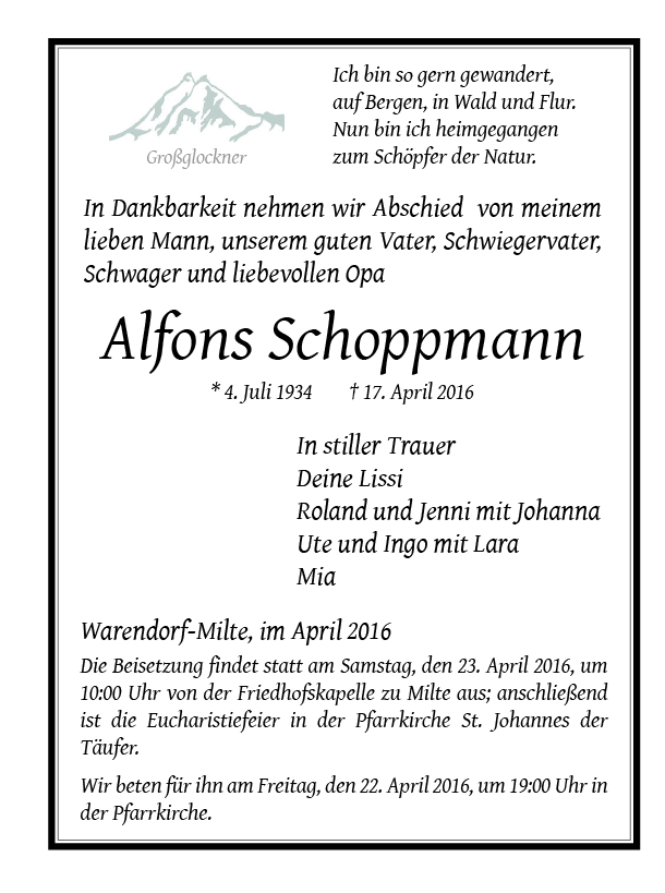 Schoppmann, Alfons