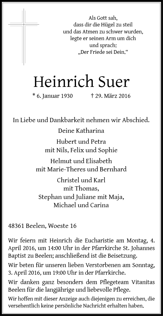 Suer, Heinrich