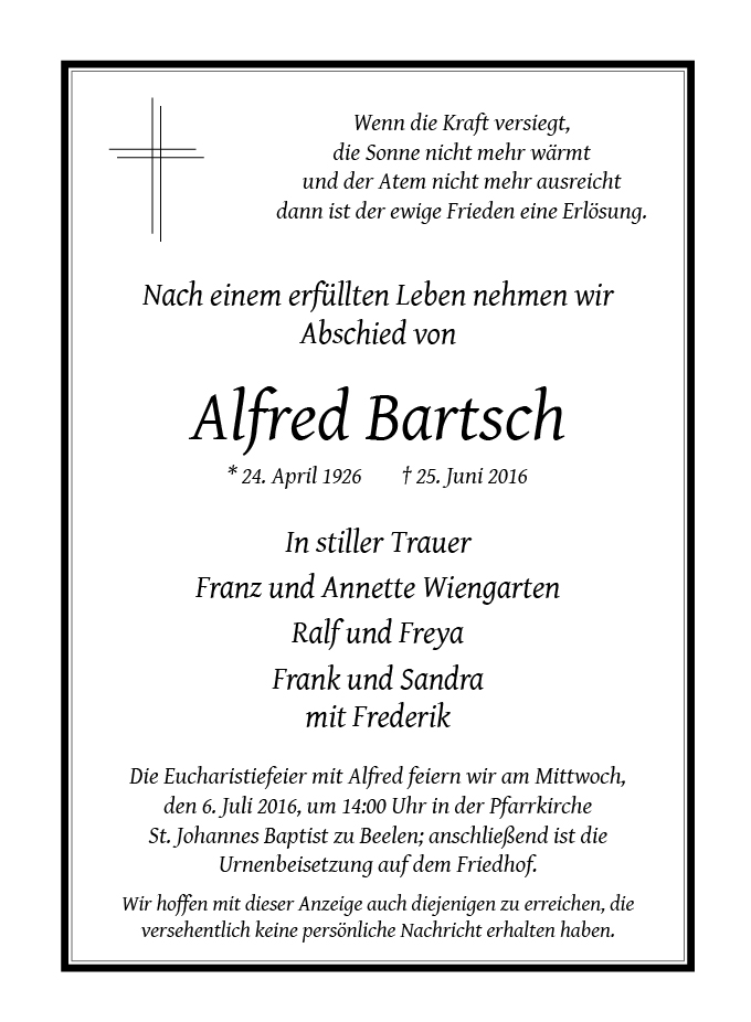 Bartsch, Alfred