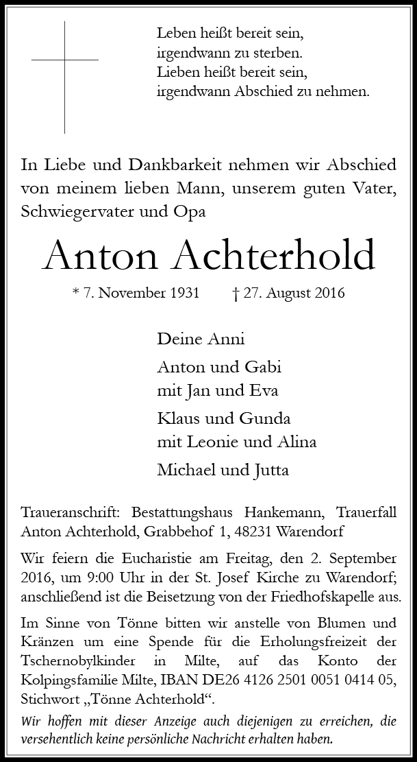 Achterhold, Anton