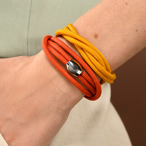 Fingerabdruckanhänger als Armband